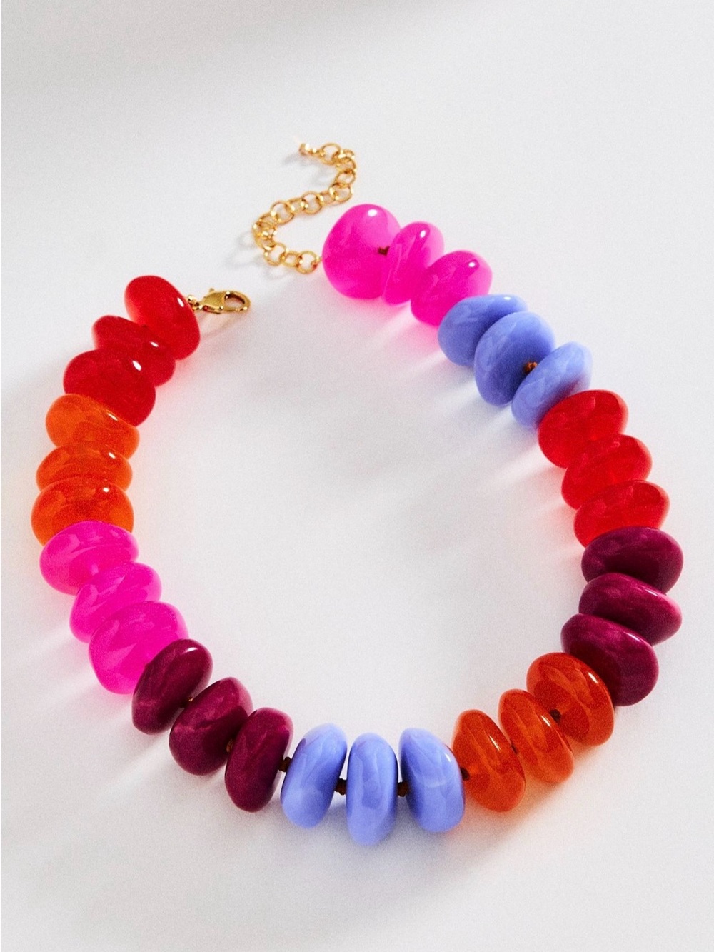 Anthropologie Chunky Beaded Necklace
